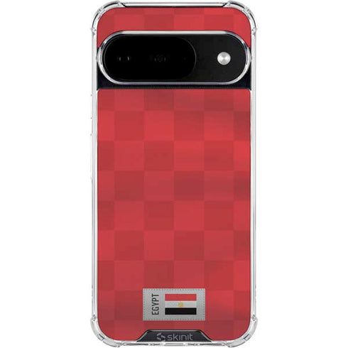 Egypt Soccer Flag Google Pixel 10 Clear Case